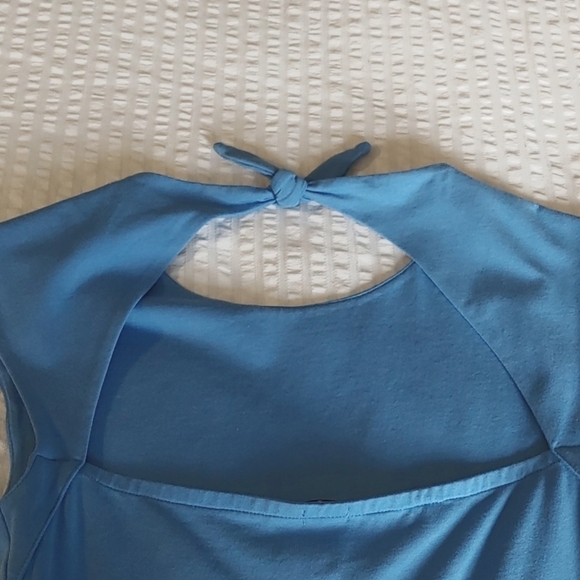 NWT ARITZIA TALULA PALMETTO DRESS MARINA SIZE SMALL - Picture 4 of 12